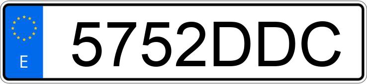 Numer rejestracyjny 5752DDC posiada OPEL COMBO Numer rejestracyjny 5752DDC posiada OPEL COMBO