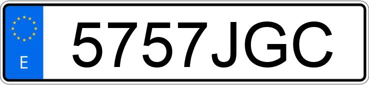 Numer rejestracyjny 5757JGC posiada OPEL CORSA Numer rejestracyjny 5757JGC posiada OPEL CORSA