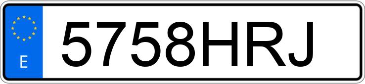 Numer rejestracyjny 5758HRJ posiada VOLKSWAGEN SCIROCCO Numer rejestracyjny 5758HRJ posiada VOLKSWAGEN SCIROCCO