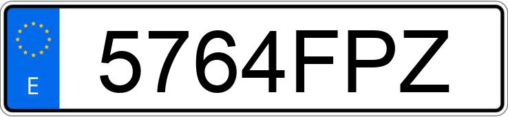 Numer rejestracyjny 5764FPZ posiada BMW SERIE 5 Numer rejestracyjny 5764FPZ posiada BMW SERIE 5