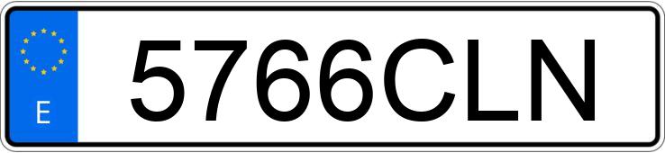 Numer rejestracyjny 5766CLN posiada TOYOTA COROLLA Numer rejestracyjny 5766CLN posiada TOYOTA COROLLA