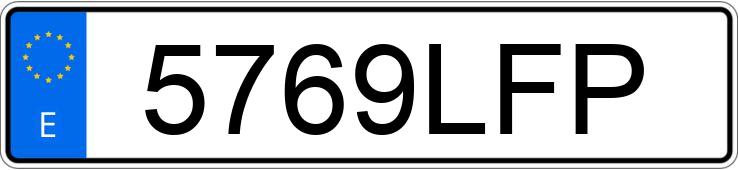 Numer rejestracyjny 5769LFP posiada IVECO DAILY Numer rejestracyjny 5769LFP posiada IVECO DAILY