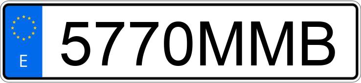 Numer rejestracyjny 5770MMB posiada CUPRA FORMENTOR