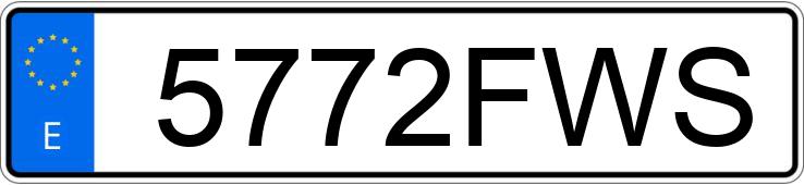 Numer rejestracyjny 5772FWS posiada VOLKSWAGEN CROSSGOLF Numer rejestracyjny 5772FWS posiada VOLKSWAGEN CROSSGOLF