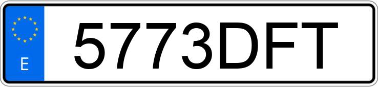 Numer rejestracyjny 5773DFT posiada HYUNDAI TUCSON