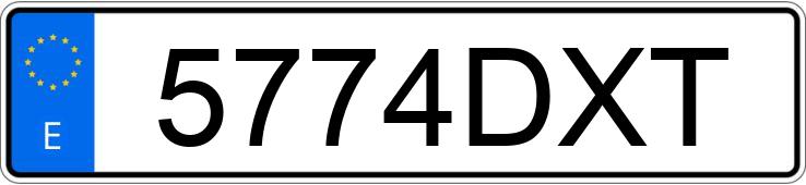 Numer rejestracyjny 5774DXT posiada BMW SERIE 3 Numer rejestracyjny 5774DXT posiada BMW SERIE 3