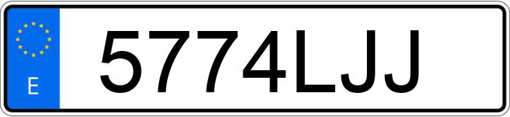 Numer rejestracyjny 5774LJJ posiada MERCEDES G (463)