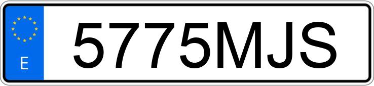 Numer rejestracyjny 5775MJS posiada HYUNDAI I20