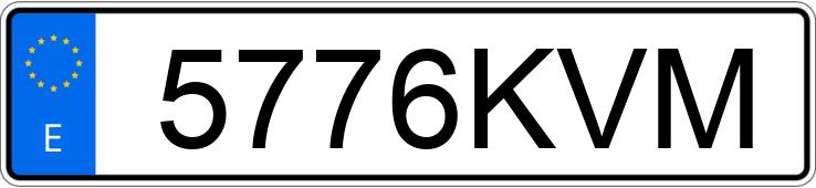 Numer rejestracyjny 5776KVM posiada VOLKSWAGEN T-ROC Numer rejestracyjny 5776KVM posiada VOLKSWAGEN T-ROC