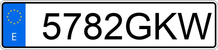 Numer rejestracyjny 5782GKW posiada MINI MINI Numer rejestracyjny 5782GKW posiada MINI MINI