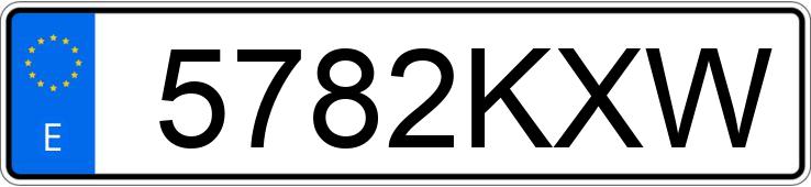 Numer rejestracyjny 5782KXW posiada CITROEN BERLINGO