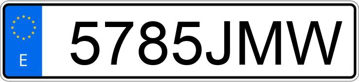 Numer rejestracyjny 5785JMW posiada VOLKSWAGEN POLO Numer rejestracyjny 5785JMW posiada VOLKSWAGEN POLO