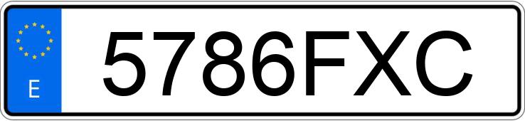 Numer rejestracyjny 5786FXC posiada VOLKSWAGEN CRAFTER Numer rejestracyjny 5786FXC posiada VOLKSWAGEN CRAFTER