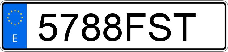 Numer rejestracyjny 5788FST posiada BMW SERIE 3 Numer rejestracyjny 5788FST posiada BMW SERIE 3