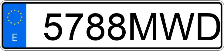 Numer rejestracyjny 5788MWD posiada TOYOTA RAV4 Numer rejestracyjny 5788MWD posiada TOYOTA RAV4