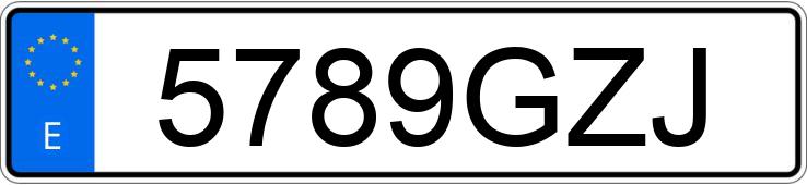 Numer rejestracyjny 5789GZJ posiada SUZUKI BURGMAN 125 Numer rejestracyjny 5789GZJ posiada SUZUKI BURGMAN 125
