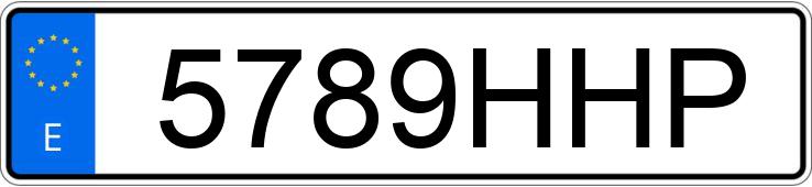 Numer rejestracyjny 5789HHP posiada VOLKSWAGEN GOLF Numer rejestracyjny 5789HHP posiada VOLKSWAGEN GOLF