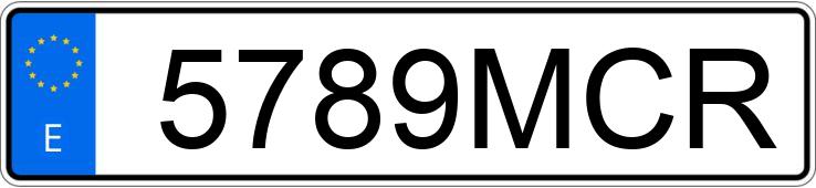 Numer rejestracyjny 5789MCR posiada RENAULT MEGANE TECHNO E-TECH PHEV