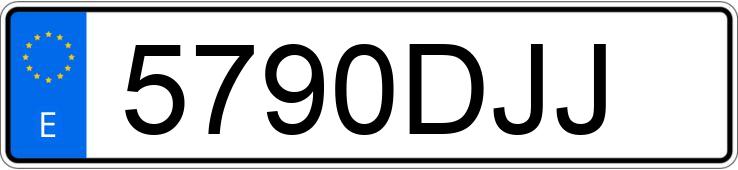 Numer rejestracyjny 5790DJJ posiada BMW SERIE 3 Numer rejestracyjny 5790DJJ posiada BMW SERIE 3