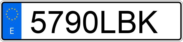 Numer rejestracyjny 5790LBK posiada RENAULT CLIO Numer rejestracyjny 5790LBK posiada RENAULT CLIO