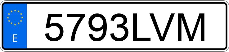 Numer rejestracyjny 5793LVM posiada PEUGEOT RIFTER Numer rejestracyjny 5793LVM posiada PEUGEOT RIFTER