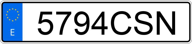 Numer rejestracyjny 5794CSN posiada MERCEDES S (220-221) Numer rejestracyjny 5794CSN posiada MERCEDES S (220-221)
