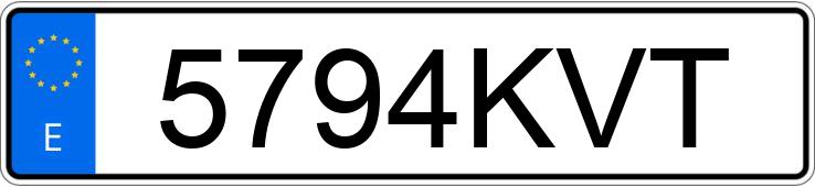 Numer rejestracyjny 5794KVT posiada VOLVO V40 Numer rejestracyjny 5794KVT posiada VOLVO V40