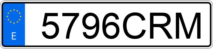 Numer rejestracyjny 5796CRM posiada SUZUKI GRAND VITARA Numer rejestracyjny 5796CRM posiada SUZUKI GRAND VITARA