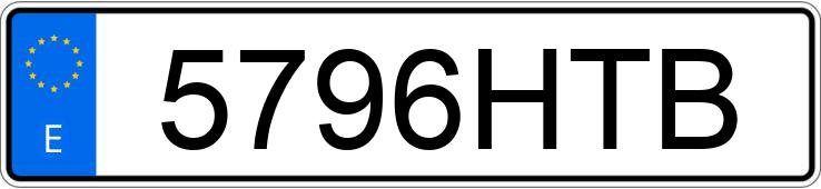 Numer rejestracyjny 5796HTB posiada FORD GRAND C-MAX Numer rejestracyjny 5796HTB posiada FORD GRAND C-MAX