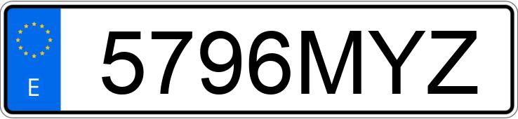 Numer rejestracyjny 5796MYZ posiada BMW X1 Numer rejestracyjny 5796MYZ posiada BMW X1