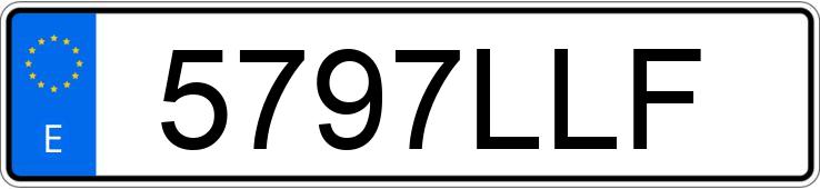 Numer rejestracyjny 5797LLF posiada NISSAN MICRA