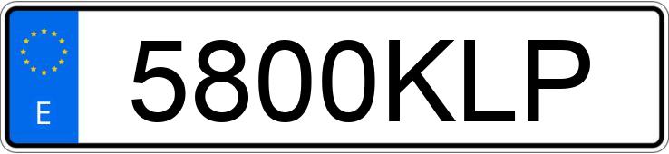 Numer rejestracyjny 5800KLP posiada PEUGEOT 3008 Numer rejestracyjny 5800KLP posiada PEUGEOT 3008