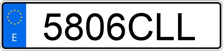 Numer rejestracyjny 5806CLL posiada MERCEDES M (163-164)