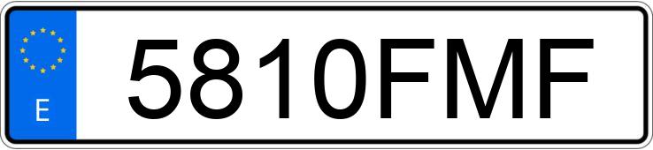 Numer rejestracyjny 5810FMF posiada CITROEN BERLINGO Numer rejestracyjny 5810FMF posiada CITROEN BERLINGO