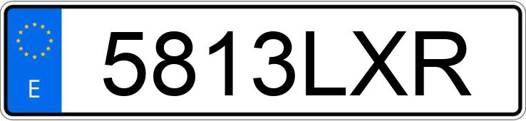 Numer rejestracyjny 5813LXR posiada OPEL COMBO