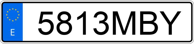 Numer rejestracyjny 5813MBY posiada FIAT SCUDO Numer rejestracyjny 5813MBY posiada FIAT SCUDO