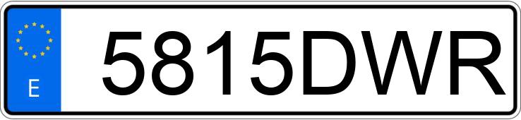 Numer rejestracyjny 5815DWR posiada FORD MONDEO Numer rejestracyjny 5815DWR posiada FORD MONDEO