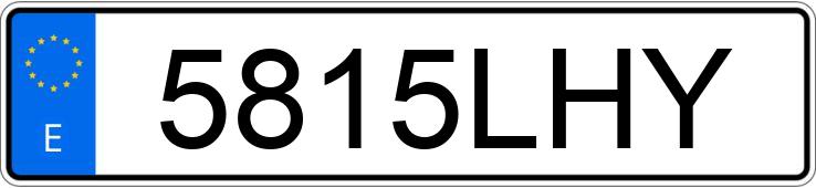 Numer rejestracyjny 5815LHY posiada LAND ROVER RANGE ROVER EVOQUE Numer rejestracyjny 5815LHY posiada LAND ROVER RANGE ROVER EVOQUE