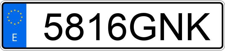Numer rejestracyjny 5816GNK posiada KYMCO AGILITY CITY Numer rejestracyjny 5816GNK posiada KYMCO AGILITY CITY