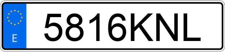 Numer rejestracyjny 5816KNL posiada MAN TGE Numer rejestracyjny 5816KNL posiada MAN TGE