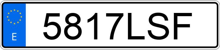 Registreringsnummeret 5817LSF har JEEP COMPASS Registreringsnummeret 5817LSF har JEEP COMPASS
