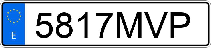 Numer rejestracyjny 5817MVP posiada CUPRA TAVASCAN