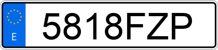 El número de registro 5818FZP tiene LEXUS IS 220D El número de registro 5818FZP tiene LEXUS IS 220D