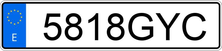 Numer rejestracyjny 5818GYC posiada FIAT FIORINO Numer rejestracyjny 5818GYC posiada FIAT FIORINO