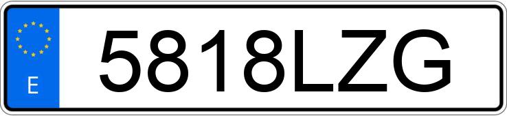 Numer rejestracyjny 5818LZG posiada OPEL CORSA