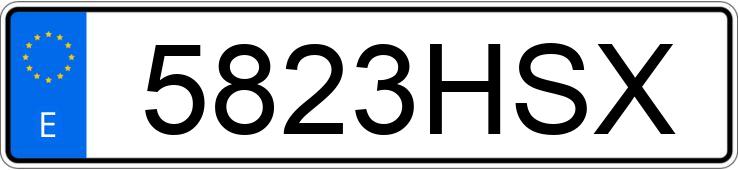 Numer rejestracyjny 5823HSX posiada BMW SERIE 3 Numer rejestracyjny 5823HSX posiada BMW SERIE 3