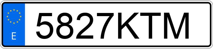 Numer rejestracyjny 5827KTM posiada MAZDA MAZDA3 Numer rejestracyjny 5827KTM posiada MAZDA MAZDA3