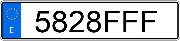 Numer rejestracyjny 5828FFF posiada MAZDA MAZDA6 Numer rejestracyjny 5828FFF posiada MAZDA MAZDA6