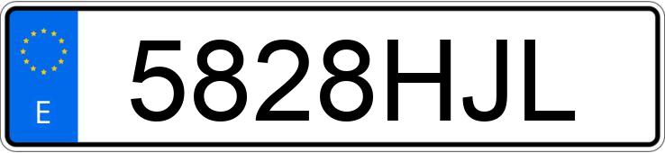 Numer rejestracyjny 5828HJL posiada LAND ROVER RANGE ROVER SPORT