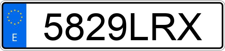 Numer rejestracyjny 5829LRX posiada PIAGGIO MP3 Numer rejestracyjny 5829LRX posiada PIAGGIO MP3